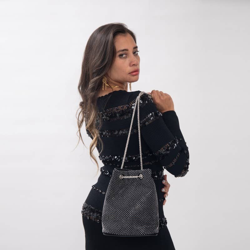 Fashion Style Group - CRYSTAL GEM EVENING BAG