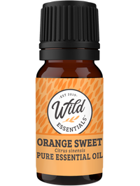 Wild Essentials - Essential Oil - Orange Sweet - 10 ml Bottle