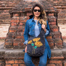 Earth Divas - SUNFLOWER CROSSBODY SLING