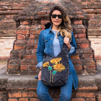 Earth Divas - SUNFLOWER CROSSBODY SLING