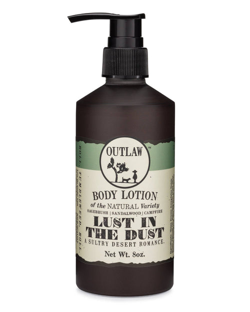 Outlaw Lust in the Dust Natural Lotion: The Scent of the Desert
