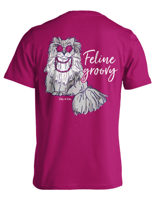 KITTIE KITTIE - FELINE GROOVY SH SLV GILDAN NO PKT