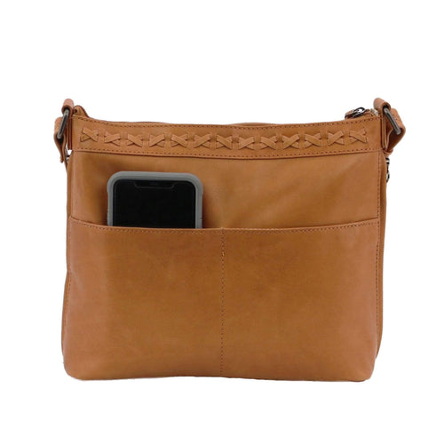 Concealed Carry Faith Leather Crossbody by Lady Conceal