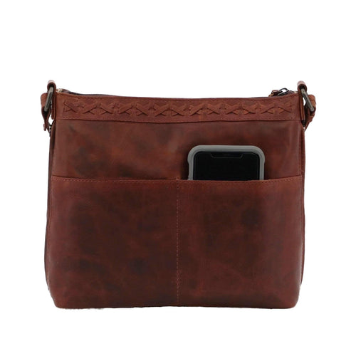 Concealed Carry Faith Leather Crossbody by Lady Conceal