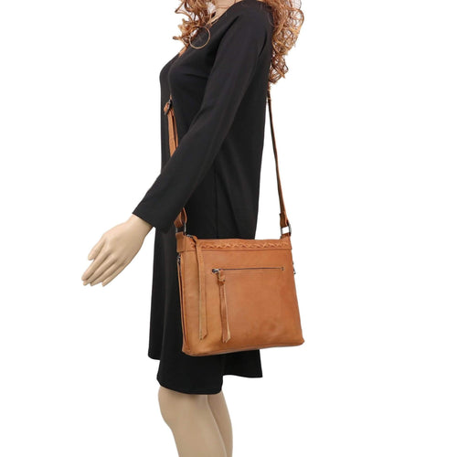 Concealed Carry Faith Leather Crossbody by Lady Conceal