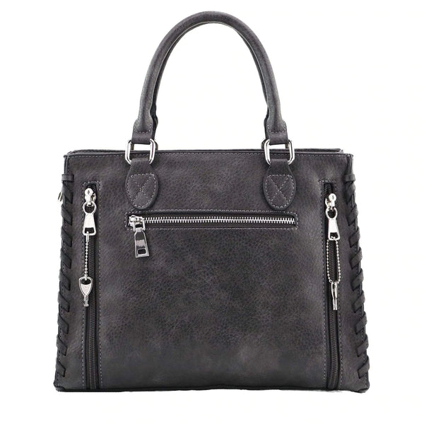 Concealed Carry Ann Locking, Laced Satchel by Lady Conceal