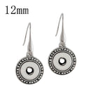 Classic Drop Pendant Sandy Snap Interchangeable Charm Earrings