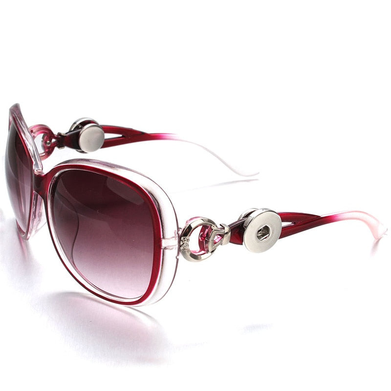 Interchangeable Charm Sandy Snap Sunglasses