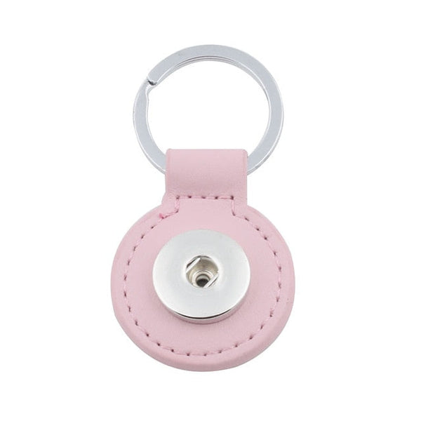 Compact Sandy Snap Interchangeable Charm Key Chain