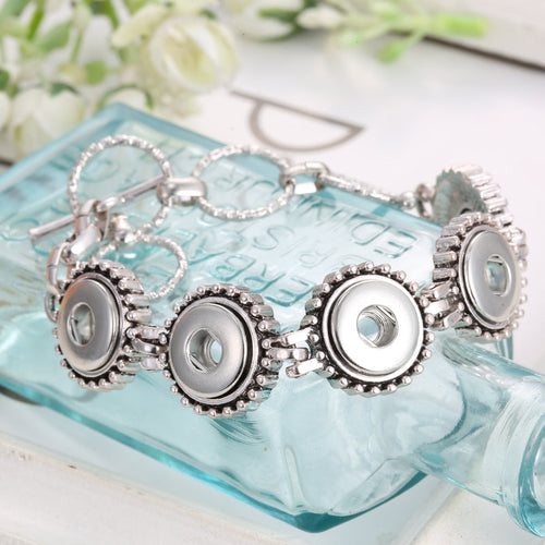 Five Snap Sandy Snap Interchangeable Charm Bracelet