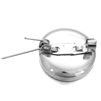 Silver Pin / Brooch Sandy Snap Interchangeable Charm Jewelry