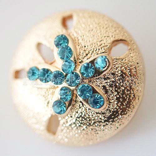 Starfish Enamel Sandy Snap Interchangeable Charms