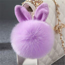 Fur Kitty Pom Pom Key Chain / Purse Puff