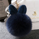 Fur Kitty Pom Pom Key Chain / Purse Puff