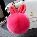Fur Kitty Pom Pom Key Chain / Purse Puff