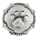 Dog or Cat Footprint Sandy Snap Interchangeable Charm