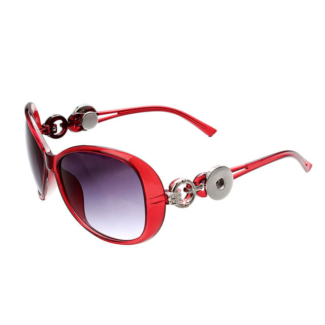 Interchangeable Charm Sandy Snap Sunglasses