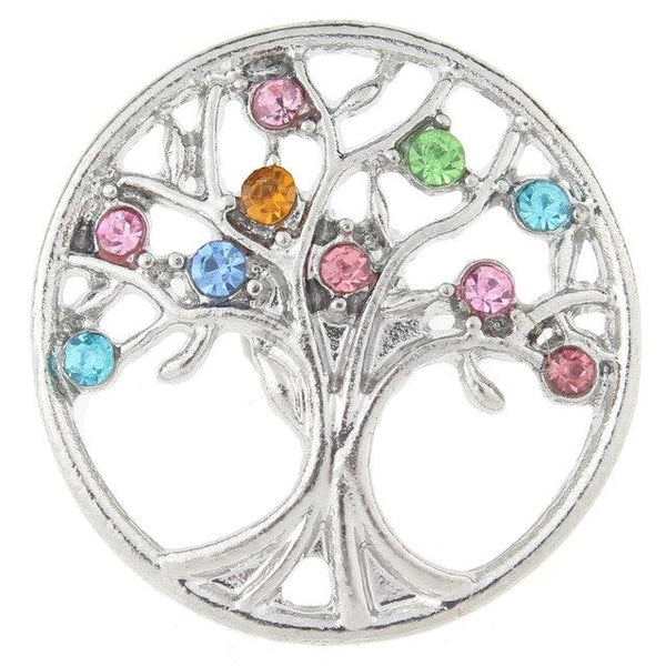 Jeweled Tree of Life Sandy Snap Interchangeable Charm