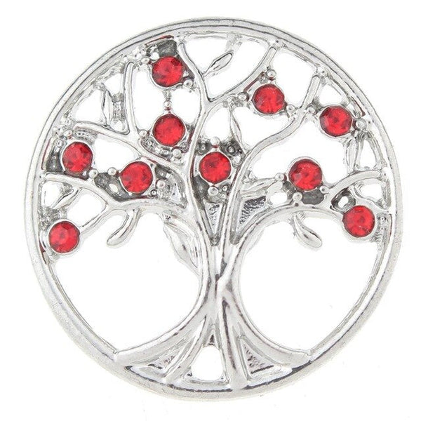 Jeweled Tree of Life Sandy Snap Interchangeable Charm