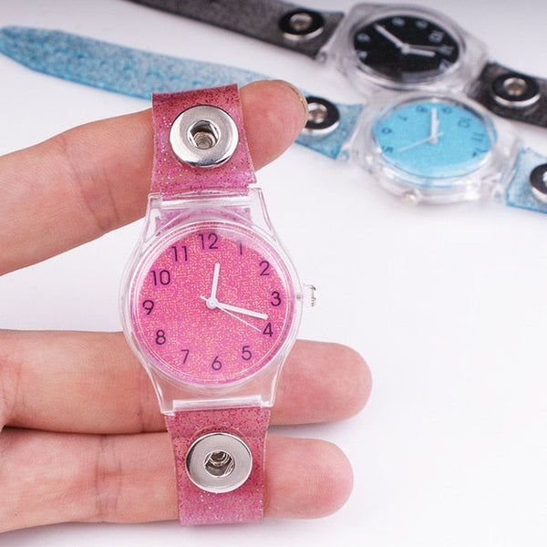 Sandy Snap Interchangeable Charm Watch