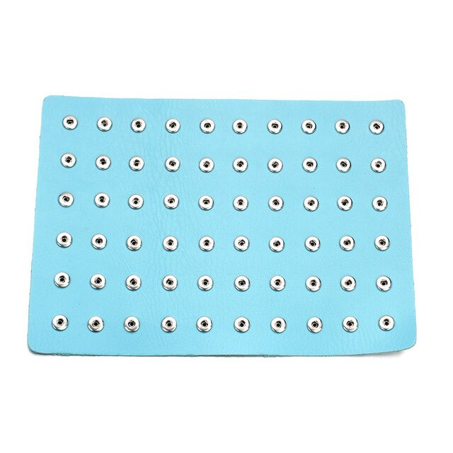 Leather Sandy Snap Interchangeable Charm Holder/Display Mat