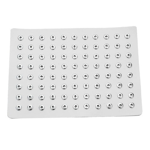 Leather Sandy Snap Interchangeable Charm Holder/Display Mat