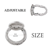 Sandy Snap Interchangeable Charm Ring