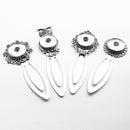 Sandy Snap Interchangeable Charm Vintage Style Bookmarks