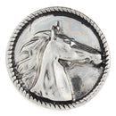 Majestic Horse Sandy Snap Interchangeable Charm