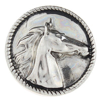 Majestic Horse Sandy Snap Interchangeable Charm