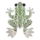 Green Crystal Frog Sandy Snap Interchangeable Charm