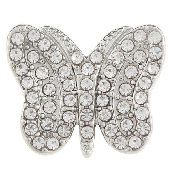 Jeweled Butterfly Sandy Snap Interchangeable Charm
