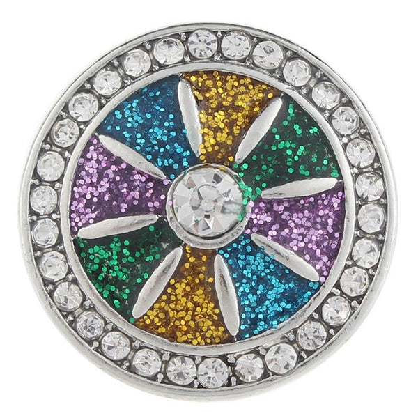 Variety Of Colors Enamel Sandy Snap Button