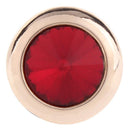 Single Solid Stone Set In Rose Gold Sandy Snap Interchangeable Charm