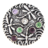 Dragonfly Bling Sandy Snap Interchangeable Charm