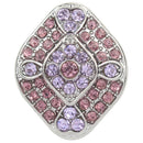 Purple and Pink Hues Sandy Snap Interchangeable Charm