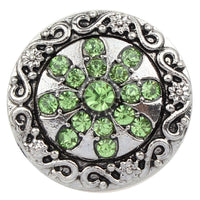 Light Green Design Sandy Snap Interchangeable Charm