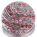 Art Design Pink Sandy Snap Interchangeable Charm