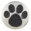Doggy Pawprint Sandy Snap Interchangeable Charm