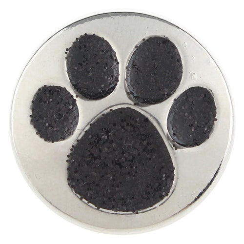 Doggy Pawprint Sandy Snap Interchangeable Charm
